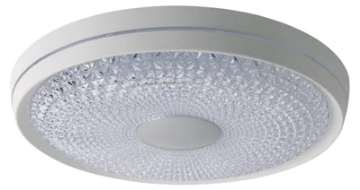 Obrázek produktu pro Stropní svítidlo LED, dálkové ovládání, bílé, CCT, D 51 cm