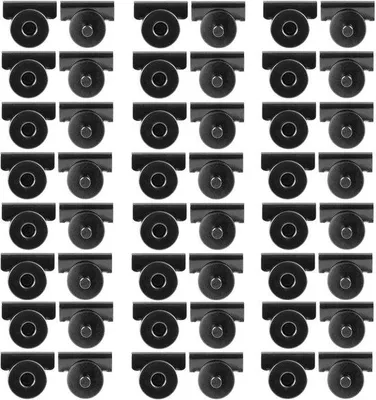 Immagine prodotto di Chiusure magnetiche a scatto con nastro sottile - 24 set