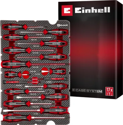 Produktbild von EINHELL E-Case-Einleger Schraubendreher, 370525, 17-teilig