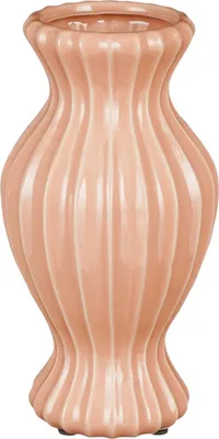 Produktbild von Mica Vase Pippa rosa aus Keramik 25 cm