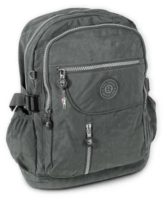 Produktbild von Bag Street Sporttasche Rucksack grau Nylon 30x18x38 D2OTJ604K