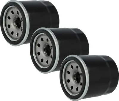 Produktbild von vhbw 3x Ölfilter Ersatz für 160970003, 15400PFB014, 160970002, 15410MCJ003, 15410MCJ000, 15410MFJD01, 15410MCJ505 für Bagger-Motoren Kompaktlader