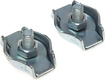 Produktbild von 8 x Seilklemme Simplexklemme 6 mm Drahtklemme Drahtseilklemme Einfachseil Klemme