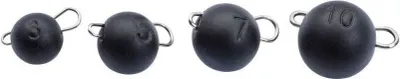 Image de Berkley Urbn Tungsten Bottom Cheburashka plomb noir 7 g noir 7 g