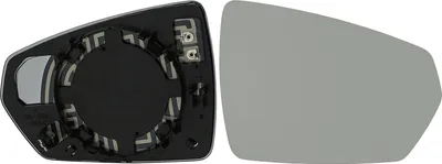 Image de Rétroviseur extérieur en verre verre miroir droit adapté à Audi A1 07/2018- convexe chauffé