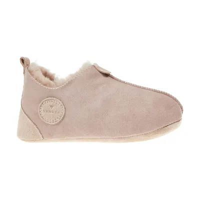 Immagine prodotto di Pantofole Oxford per bambini Vanuba nelle taglie 24-34 e in 4 colori | Pantofole fatte a mano in pelle di agnello naturale