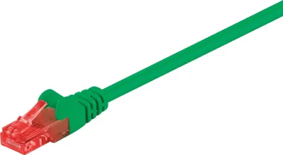 Produktbild von CAT 6 Patchkabel, U/UTP, grün Kupferkaschierter Aluminiumleiter (CCA)