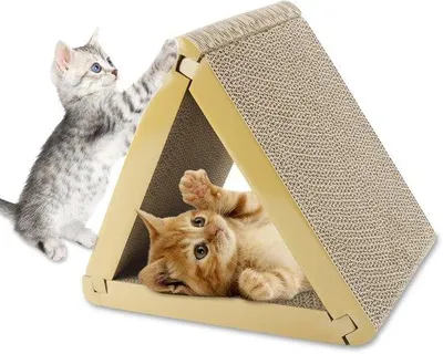 Image de Griffoir pour chats, griffoir pour chat, griffoir de qualité pour petits chats, griffoir avec griffes pour chats d'intérieur