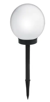 Obrázek produktu pro GreenBlue GreenBlue Solární volně stojící zahradní lampa, koule, 15x15x48cm, RGB barevné LED, GB122