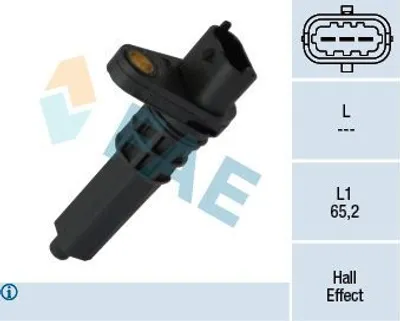 Produktbild von FAE Sensor Wegstrecke 79308 Hinten für OPEL Astra G CC (T98)