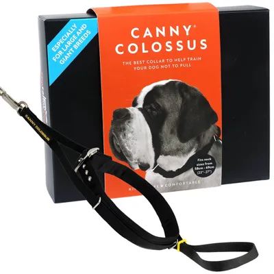 Immagine prodotto di Canny Colossus: Guinzaglio per cani | Collare antitraente per cani di taglia grande | Previene