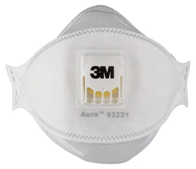 Produktbild von 3M 9322PRO10 Staubmaske 10 Stück(e) Tasse FFP2