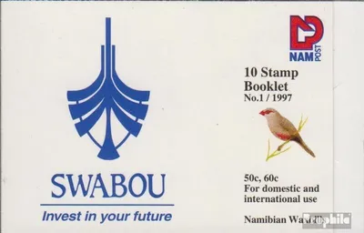 Produktbild von Briefmarken Namibia - Südwestafrika 1997 Mi 833-834MH (kompl.Ausg.) postfrisch Freimarken: Vögel