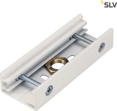 Produktbild von SLV 1001523 EUTRAC Stossstellenverbinder für 3-Phasenschiene verkehrsweiss