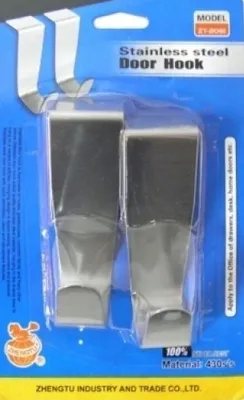 Image de Cintre en acier inoxydable pour portes 2 pcs