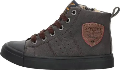 Productafbeelding van Shoesme Veterschoenen Hoog Veterschoenen Hoog - donkerbruin - Maat 22