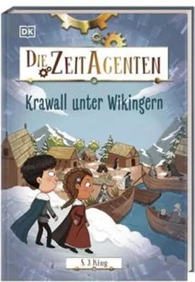 Obrázek produktu pro Die Zeit-Agenten 7. Krawall unter Wikingern: Ein actionreiches Zeitreise-Abenteuer mit spannendem Geschichtswissen. Für Kinder ab 7 Jahren