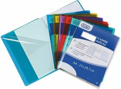 Immagine prodotto di ELBA 400019974 Protezione per libretto DIN A4 in PVC 0,22 mm incolore trasparente