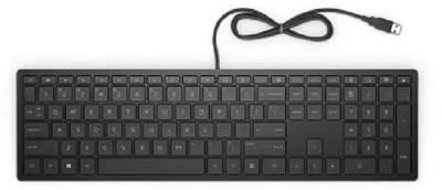 Obrázek produktu pro HP Ergonomická bezdrátová klávesnice 960, Plná velikost (100 %), Bezdrátový, RF bezdrátové + Bluetooth, Membránový spínač, Černá