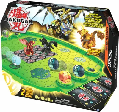 Productafbeelding van Bakugan Evolutions Battle Arena, een vaardigheidsspel