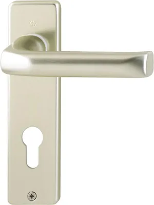 Produktbild von HOPPE Kurzschild-Garnitur  London  Aluminium Neusilber 113/202KP/AP - 6780084