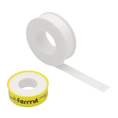 Produktbild von Fermit Rolle PTFE Gewindedichtband Teflonband 12m