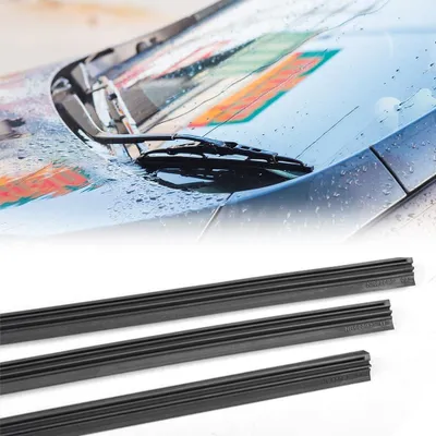 Productafbeelding van Vervangende Wischergummi voor autoruiten, 700mm, set van 3