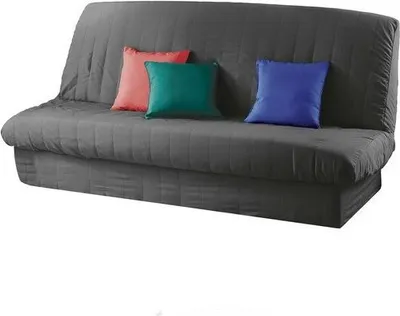 Image de Housse de Clic Clac - PROMO LINGE - Polyester - 180 x 120 cm - Anthracite