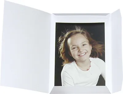 Produktbild von 1x25 Daiber Portraitmappen Sprint-Line 20x30cm weiß