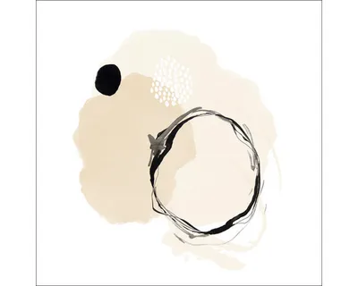 Produktbild von Glasbild Line and Shapes II 30x30 cm