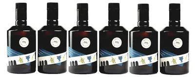 Produktbild von Frantoio Abbatiello - Olivenöl Extra Vergine Italienisch - Multicultivar Kaltgepresst Fruchtig Mittel 6 x 500 ml