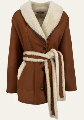 Produktbild von Shearling Lammfelljacke – Weiche Konturen, starke Präsenz - Größe: S