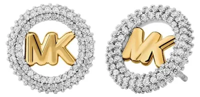 Produktbild von Glitzernde zweifarbige Ohrringe Premium MKJ8560931