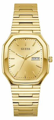 Productafbeelding van Guess herenhorloge, polshorloge, model OLIVER GW0978G2, roestvrij staal, goudkleurig