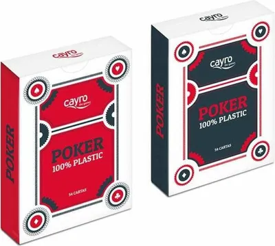 Produktbild von Poker-Spielkarten (55 Karten) Cayro