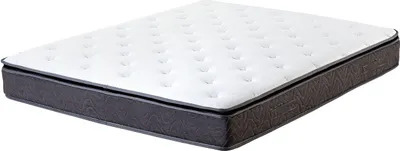 Obrázok produktu pre BELIANI Vreckový pružinový matrac biely so sivou bambusová látka latex 140 x 200 cm stredne tvrdý 5-zónový