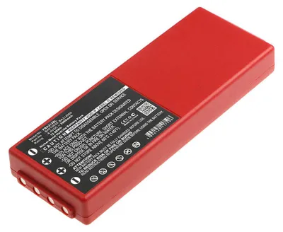 Image de subtel 1x Batterie pour Télécommande Compatible avec HBC Radiomatic Spectrum 3, BA213020, BA214061, BA210 - (2000mAh, 6V)
