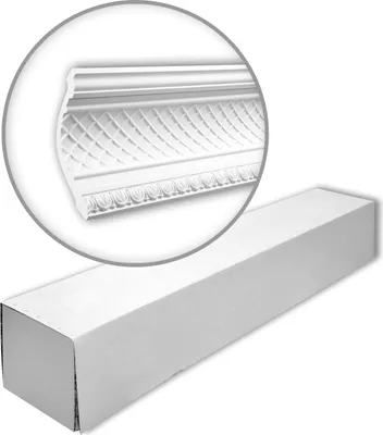 Produktbild von Profhome 150138 Eckleisten 1 Karton SET mit 4 Stuckleisten | 8 m