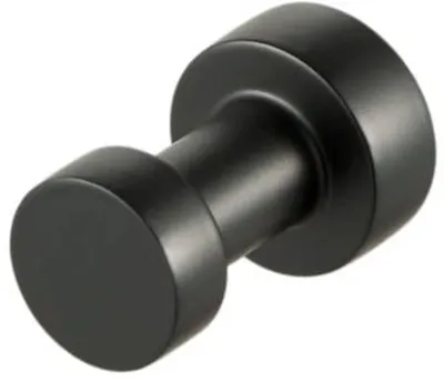 Produktbild von Geesa Nemox Handtuchhaken, Haken aus Edelstahl, Schwarz, 20 x 20 x 30 mm