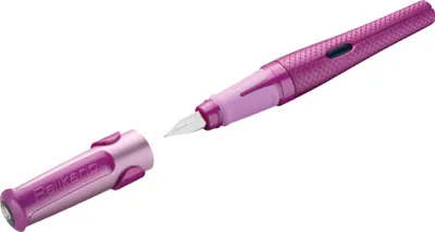 Produktbild von Pelikan Pelikano P480M, Pink, Kartuschenfüllsystem, Medium, Rechtshändig, Box, 1 Stück(e)