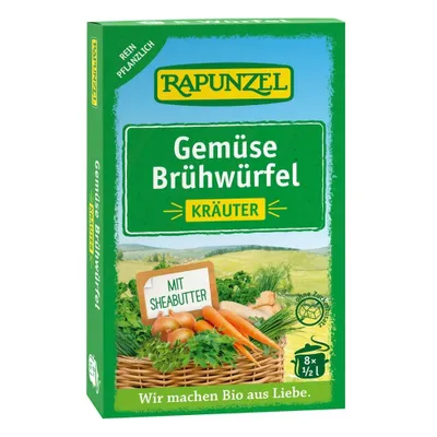 Obrázok produktu pre Zeleninový vývar - 8 kociek s bylinkami 84g