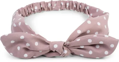 Image de styleBREAKER Bandeau pour femmes avec motif à pois, noeud et élastique, bandeau, headband, pinup, rockabilly, accessoire pour cheveux 04026036