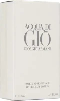 Produktbild von Giorgio Armani Acqua di Gio, After-Shave-Lotion, Mischhaut, normale Haut, Empflindliche Haut, 1 Stück(e), 100 ml, Flasche, 72 mm