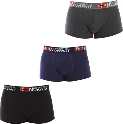 Immagine prodotto di Pack-3 boxer Geographical Norway GN1000 uomo