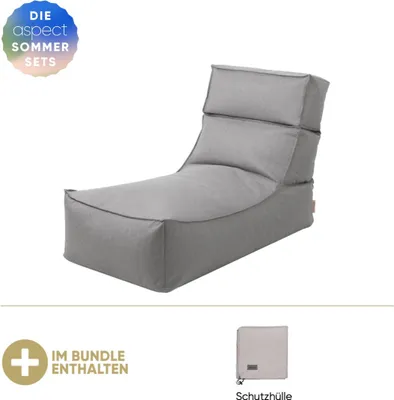 Produktbild von Blomus Outdoor-Lounger -STAY-  inkl. GRATIS Schutzhülle Stone