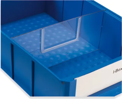 Produktbild von Trennsteg für breite Industrieboxen | Breite 18,3cm | 10 Stück