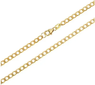 Produktbild von SILBERKETTEN STORE Panzerkette 3,3mm - echt 333 Gold - 42cm