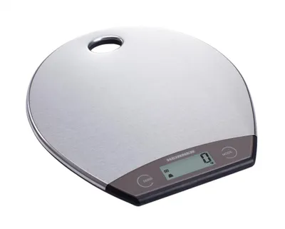 Produktbild von Heinner HKS-5RSS, Elektronische Küchenwaage, 5 kg, 1 g, Schwarz, Edelstahl, Edelstahl, Edelstahl