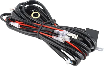 Zdjęcie produktu dla Zestaw okablowania do taśm LED, 300 W, 16 AWG, działa z 12 V, 40 A, przekaźnik włączania/wyłączania do pojazdów drogowych