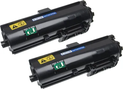Produktbild von vhbw 2x Toner kompatibel mit Kyocera ECOSYS M 2135 dn, 2635 dnw, 2635 dn, 2735 dw Drucker - Kompatible Tonerkartuschen, Schwarz
